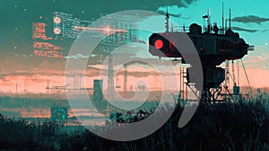 detection scanning radar battery