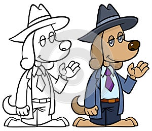 Detective dog