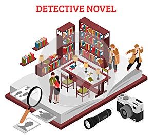 Detective Novel Design Concept