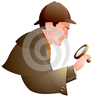 Detective, searching, Holmes