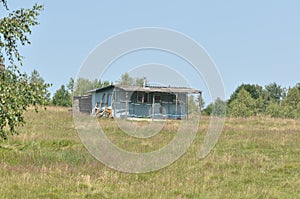 Deteriorated shelter