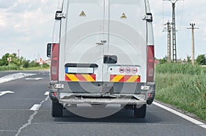 Deteriorated van