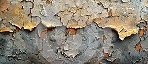 Deteriorating Wall Paint Close Up photo