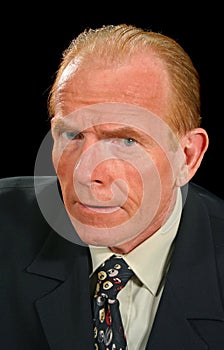 Determined Businessman