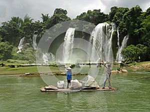 Detian waterfall China