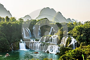 View of detian waterfall,guangxi.NO.1