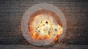 detonation wall explosion