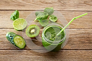 Verde jugo limpieza receta 