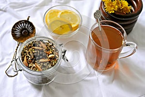 Detox, herbal tea helps maintain a healthy immune system, cleanses your digestive system photo