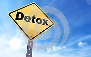 Detox sign