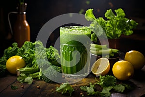 Detoxify and Energize with Green Juice and Diet Smoothie