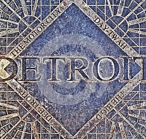 Detroit Manhole Cover