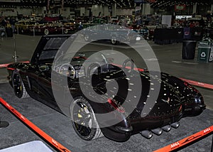 A 1960 Chevrolet Corvette interpretation, at Detroit Autorama