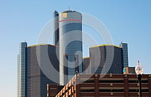 Detroit Skyline Motor City tallest buildings in Michigan