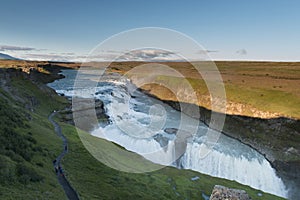 Dettifoss - most powerful waterfall in Europe. Jokulsargljufur National Park