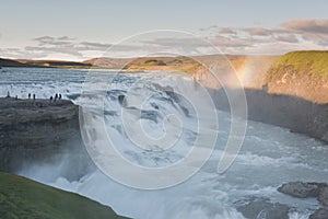 Dettifoss - most powerful waterfall in Europe. Jokulsargljufur National Park