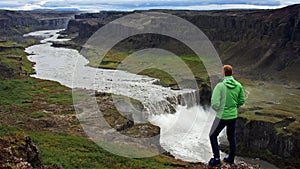 Dettifoss waterfall in Iceland
