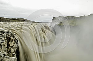 Dettifoss waterfall in north Iceland