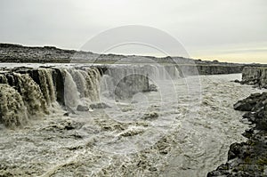 Dettifoss waterfall in north Iceland