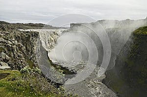 Dettifoss waterfall in north Iceland