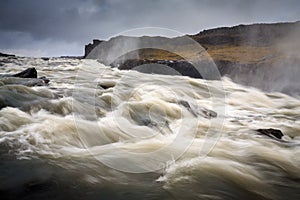 Dettifoss waterfall in North West Iceland