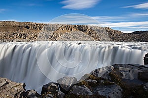 Dettifoss waterfall. Travel in Iceland