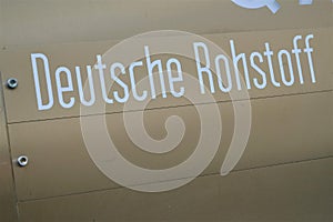 Deutsche Rohstoff sign