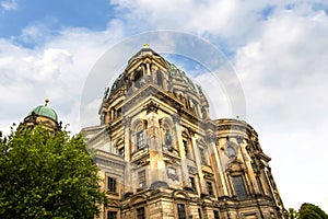 The Deutscher Dom or Berlinner Dom, which is the Protestant Cathedral in Berlin Germany