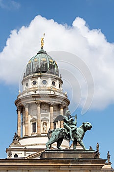 The Deutscher and the Franzosischer Dom reside in this beautiful area of Berlin