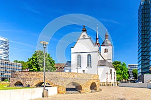 Deutz Abbey Benedictine monastery or Alt Saint Heribert Greek Orthodox church