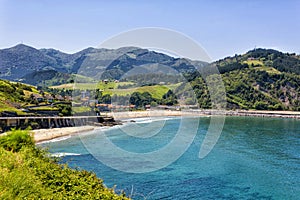 Deva beach, province of Guipuzcoa, Basque Country, Spain