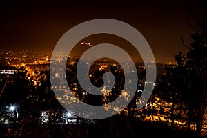 Deva citadel by night