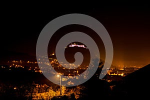 Deva citadel by night