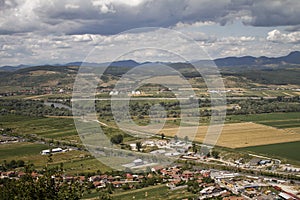 Deva-Hunedoara landscape photo