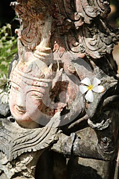 Deva stutue standing