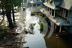 Devastation in the aftermath of Hurricane Ian flooded homes, fallen trees