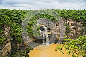 Devdari and Rajdari Waterfall is situated in Chandauli, 60 kms from Varanasi. photo