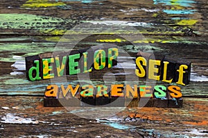 Develop self awareness personal success motivation growth training