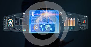 Developer collaborated with finance, commerce departments to develop, economic software system that streamlined transaction