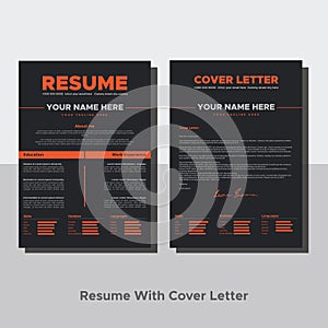 Developer CV Resume Template