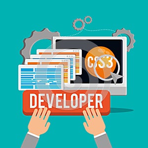Developer web responsive design
