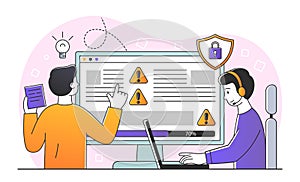 Developers testing software
