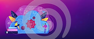 Big data architecture header banner.