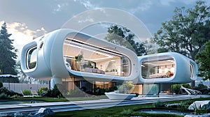 Developing futuristic building architecture systems utilizing artificial intelligence and IoT for constructing AI