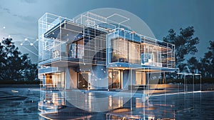 Developing futuristic building architecture systems utilizing artificial intelligence and IoT for constructing AI