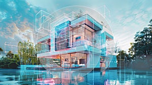 Developing futuristic building architecture systems utilizing artificial intelligence and IoT for constructing AI