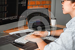 Developing programmer reading computer codes Development Website design and coding technologies