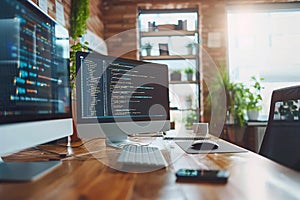 Developing programmer Team Development Website design and coding technologies