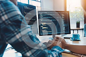 Developing programmer Team Development Website design and coding technologies