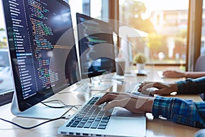 Developing programmer Team Development Website design and coding technologies